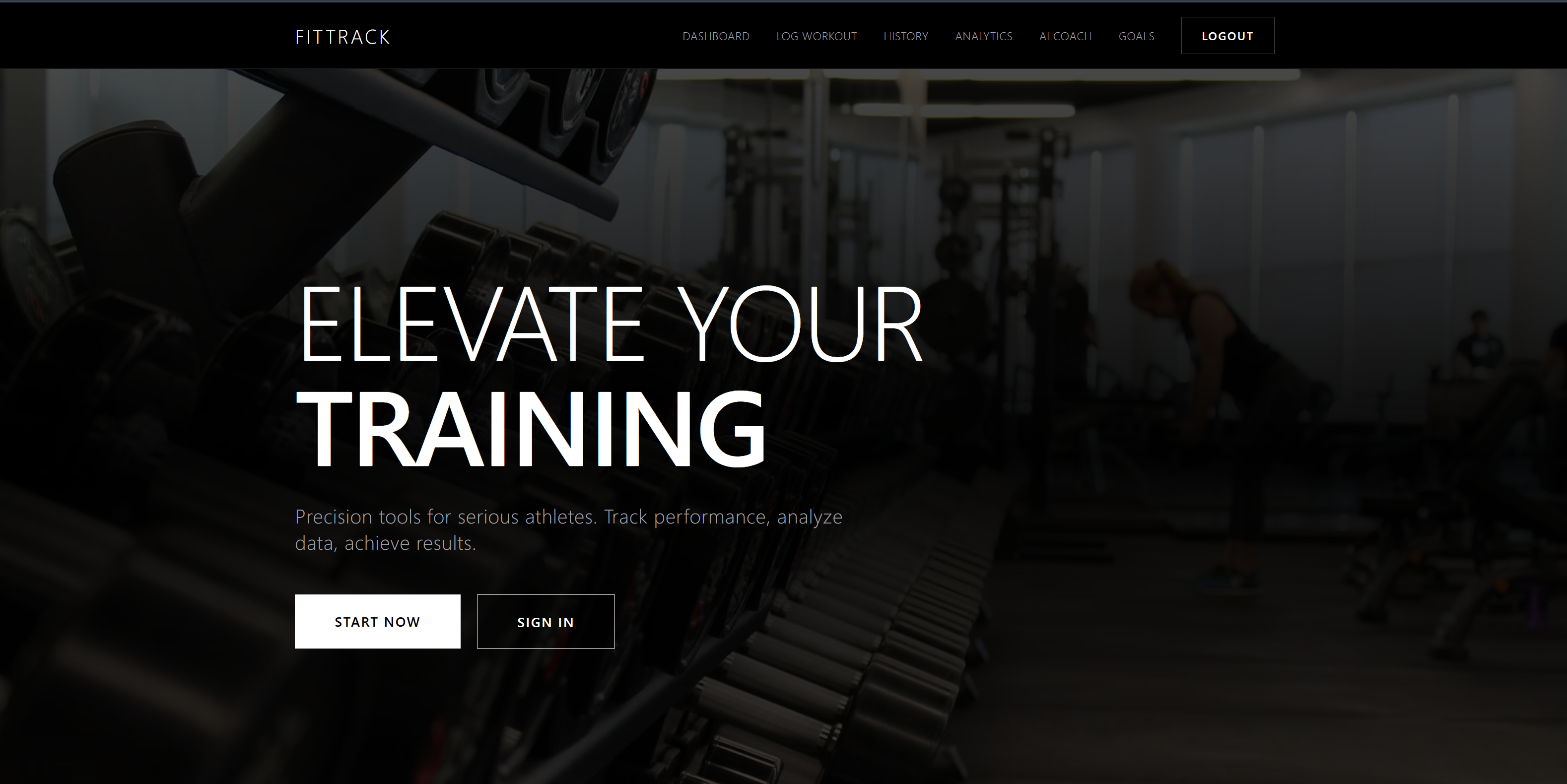 fittrack — screenshot 2